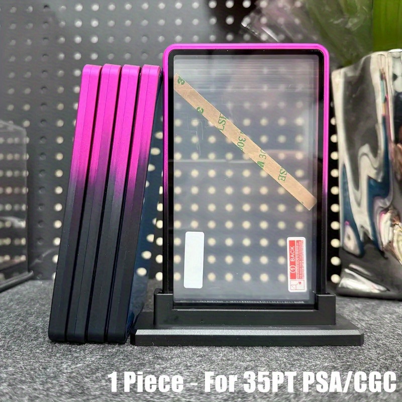 Ready Stock PSA/CGC Graded Cards Protector Aluminum Magnetic Case For Psa Slabs Magnetic Frame Uv Protection Slab Protection I.1482748688