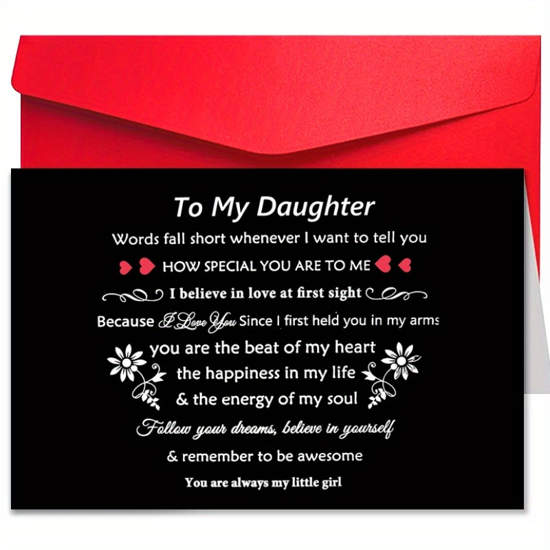 

Greeting - 1pc Emotional , Christmas, & Wishes, Mom And Dad, & For