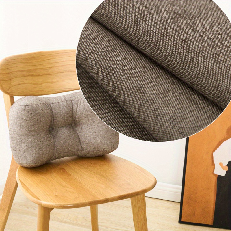 suitable for   multifunctional lumbar pillow office nap pad back support cushion durable lumbar   for study reading desk ergonomic curve design to chair back   for home and office chairs Product details 1