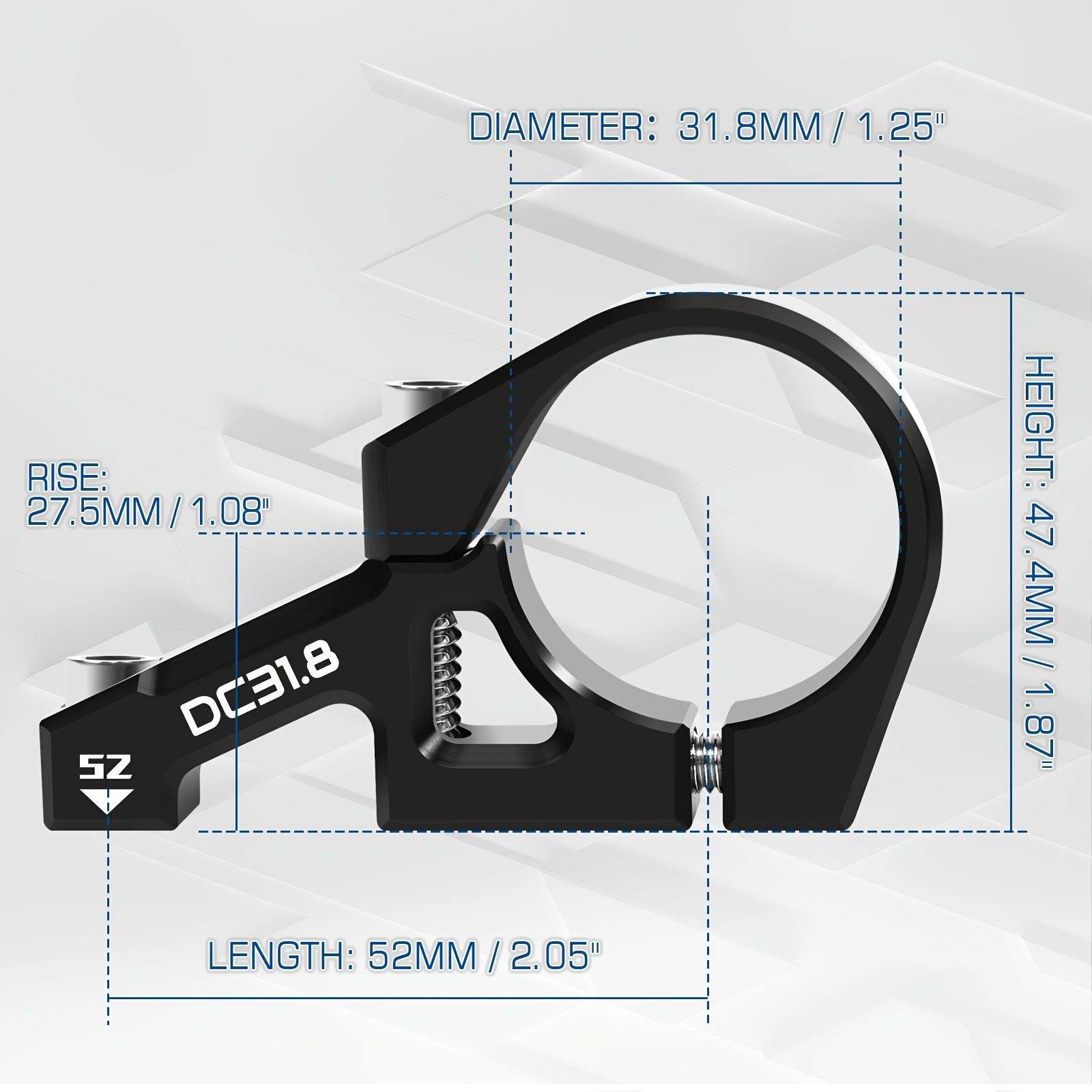 bicycle 31 bar stem mtb clamp bicycle stem Temu Hungary