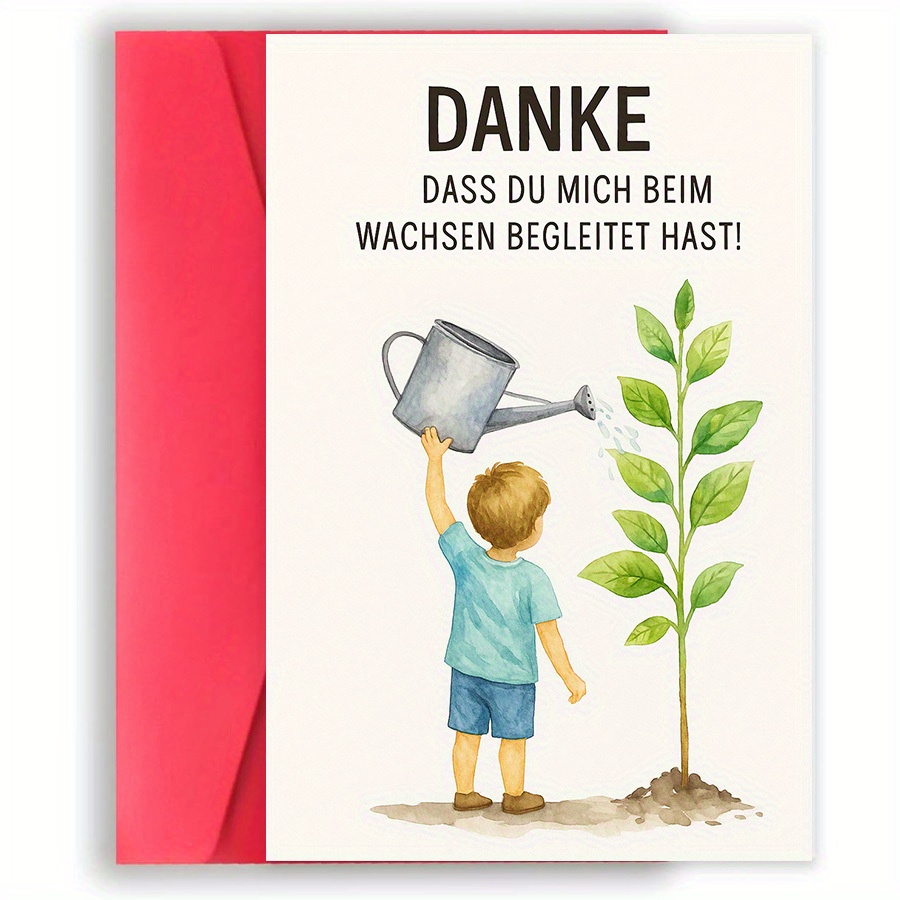 E-shop 1 Stück „ du mir geholfen zu “ Karte – Gießkanne-Pflanzen-Design – Dankeschön-Geschenk für Lehrer, Mentoren, Trainer, Abschlussfeiern,
