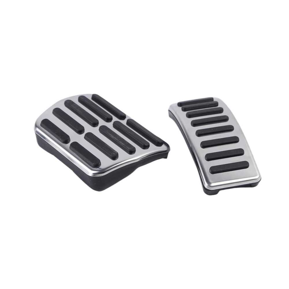 TEMU At Kit Accelerator Brake Footrest Pedal Cover For Vw Golf 3 4 9n3 For Octavia For For Tt Pedale A3 Car Pedal Pedals Cover(at 2pcs)