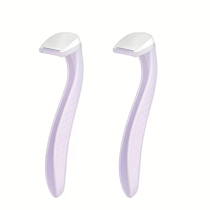 TEMU 6pcs Women's Hair Removal Tool - Epilator, Suitable For Underarms And Bikini Line, Smooth Shaving, Non-irritating, Reusable, Stainless Steel