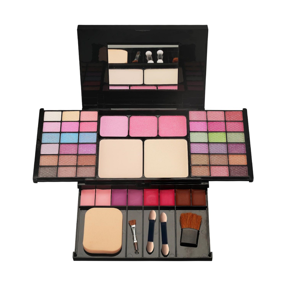 Three Layer 49 Colors Multi Functional Makeup Box Eyeshadow