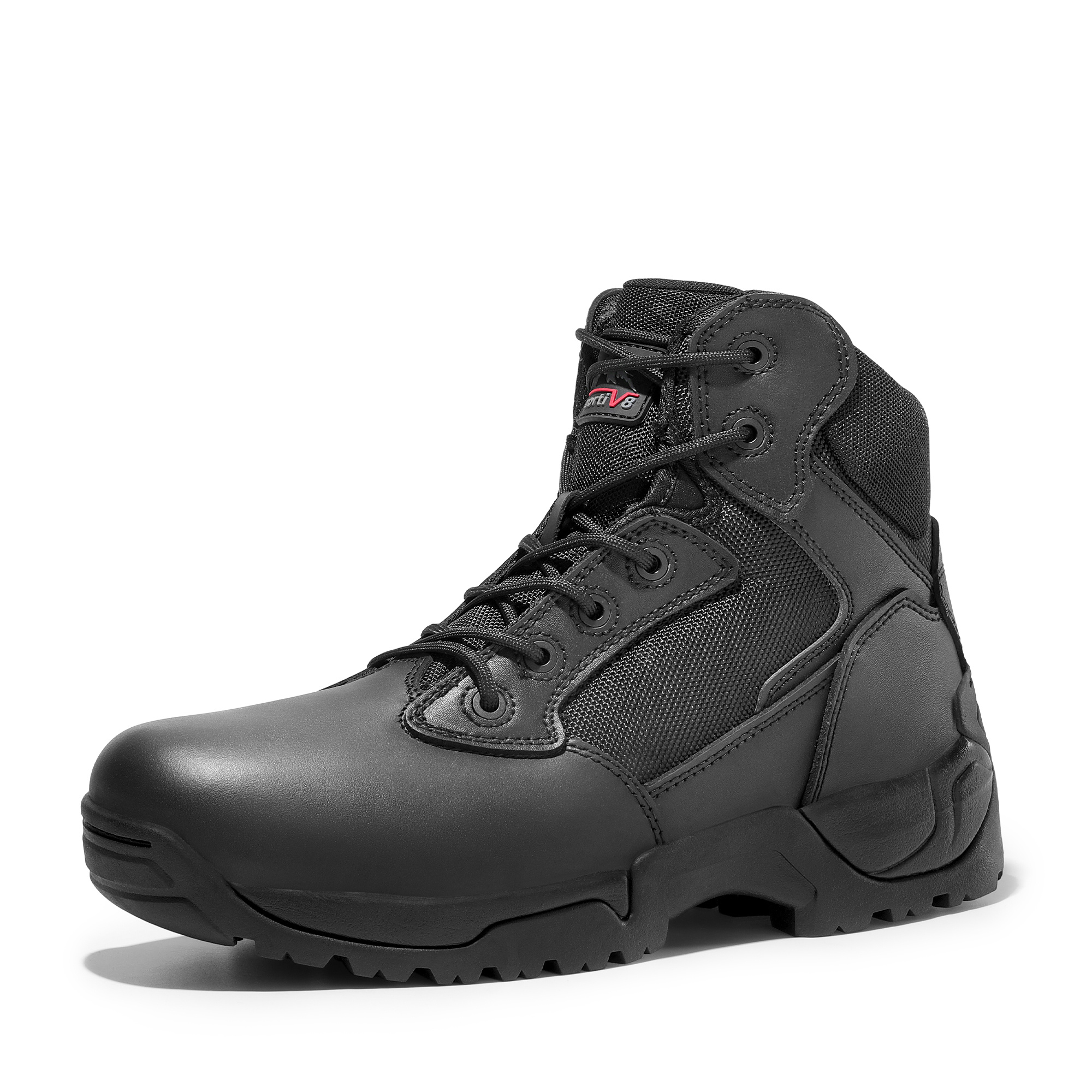 Image of 8 Men's Ankle Boots Outdoor Hiking Boots Lightweight Boots Comfortable Walking Shoes Zip-up Boots Trekking Footwear