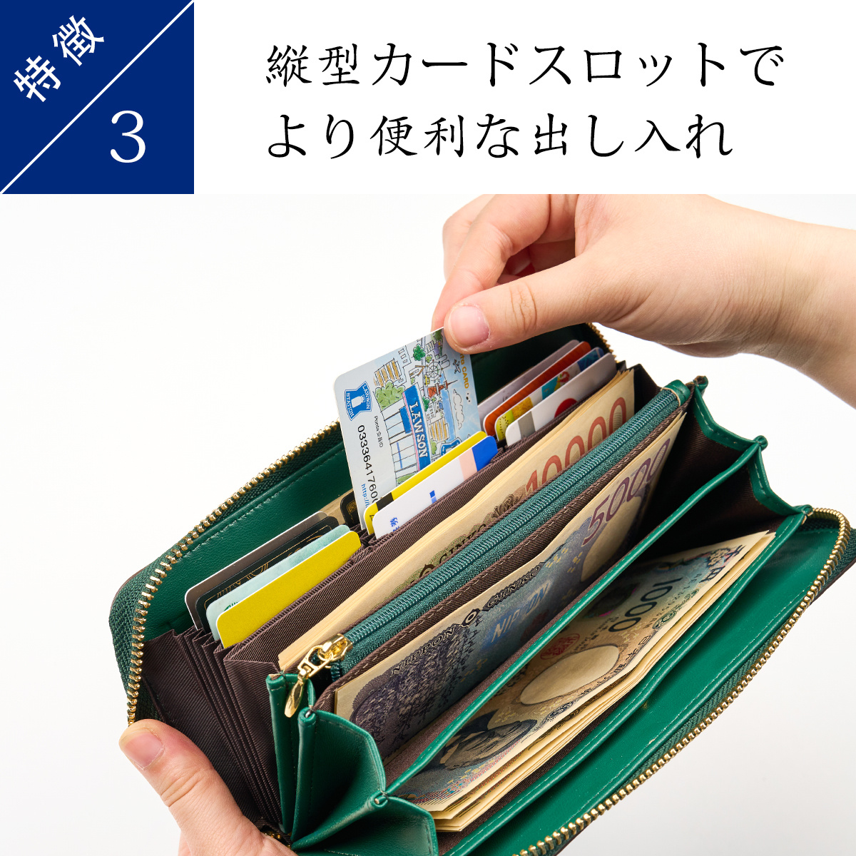【ヴィンテージスタイル】レディース ロング クロコダイル柄 ウォレット | カード 複数、安全な留め具付きコインポケット、ファッションアクセサリー、高級感、本革、ジップポケット、ナイロン 商品詳細 8