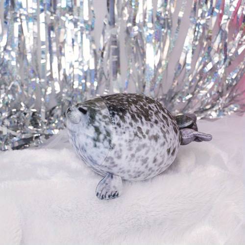 cuddly seal plush polyester multicolor room decor gifts winter new year
