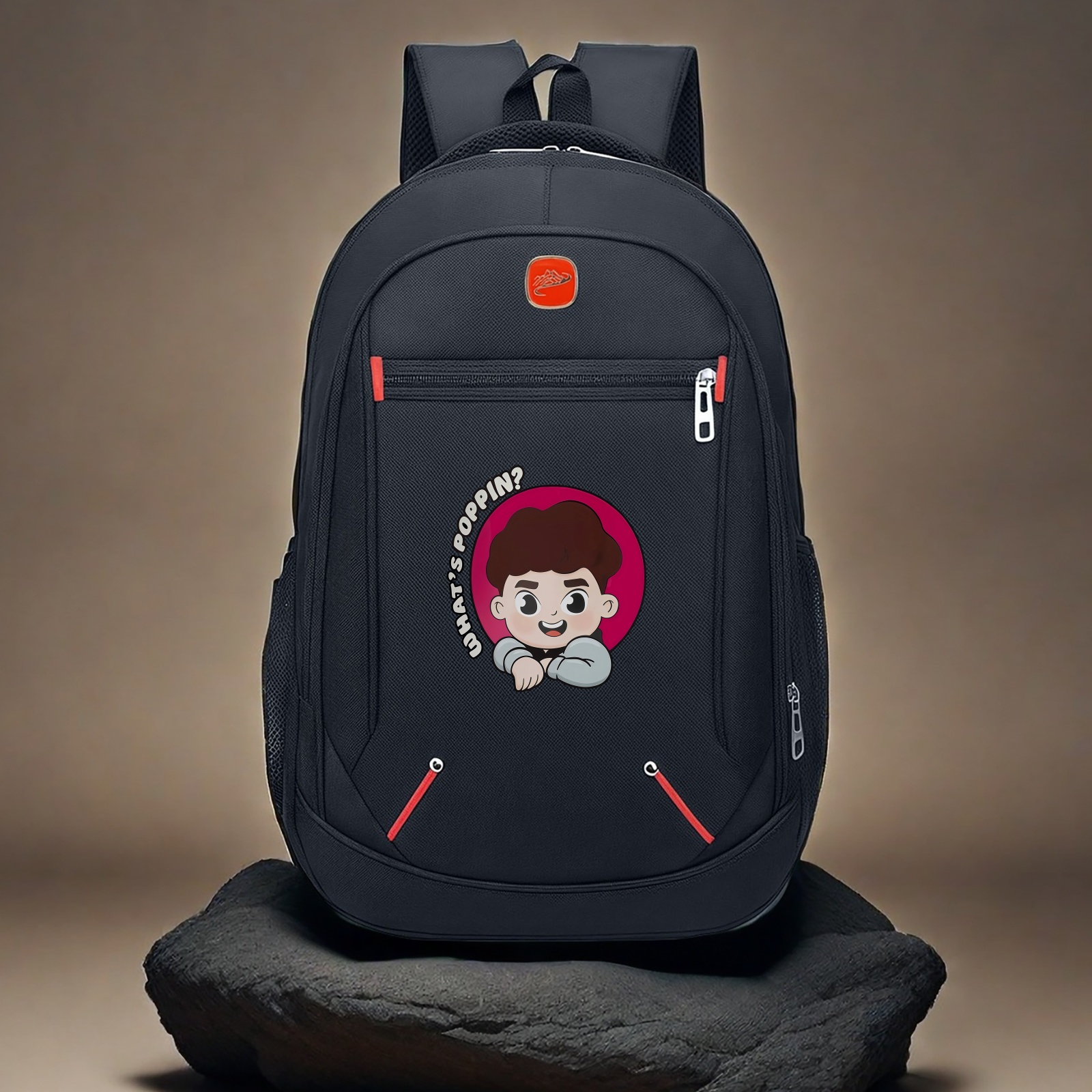 TEMU A Backpack Ideal For Adventure! This High-quality Unisex Daypack Is Great For Work, School, And Travel. A Fashionable And Sturdy Backpack