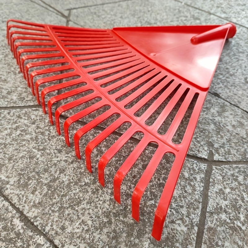 1pc Plastic Leaf Rake Gardening Tool Lightweight And Durable Yard Rake Efficient Collection Of Leaves