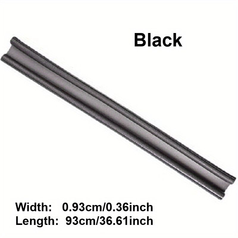 TEMU Multi-functional Door Draft Stopper - Durable And Versatile Wind And Noise Barrier For Indoor And Outdoor Doors, Adjustable Bottom Protection To