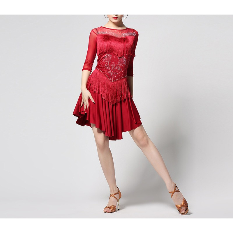 dance costumes performance wear dance dresses lady elegant - Temu