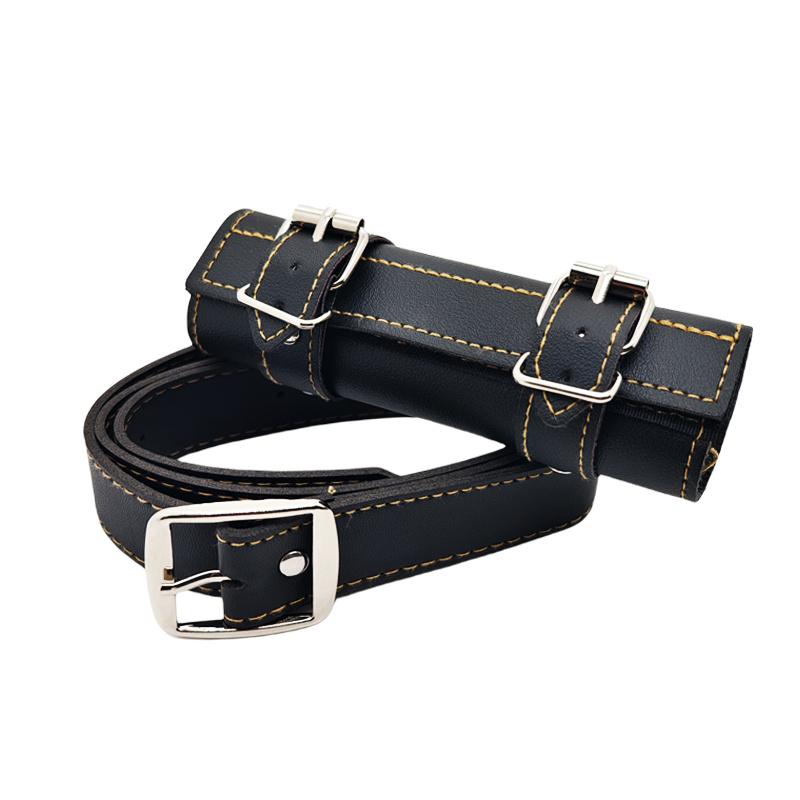 Image of Athletic Style Sword Belt, Adjustable Faux Leather, Safe Role-playing Accessory, Blade Belt Sheath, Martial Arts Knife Accessory