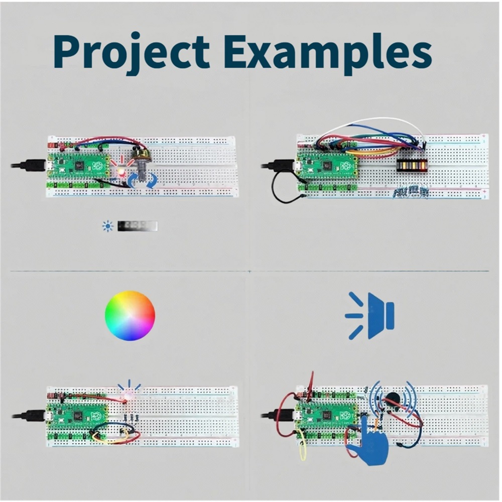 142 шт.  , двоядерний мікроконтролер arm  -m0+, детальний підручник, код на python c Опис товару 0