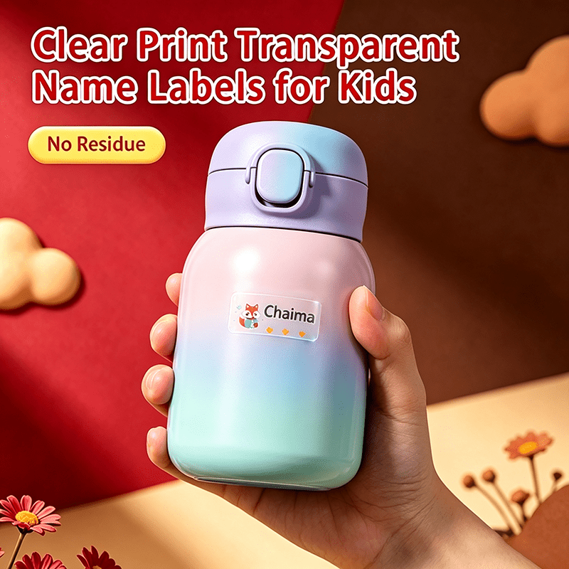 Custom Sticker, Personalized Name Label for Office & Tools