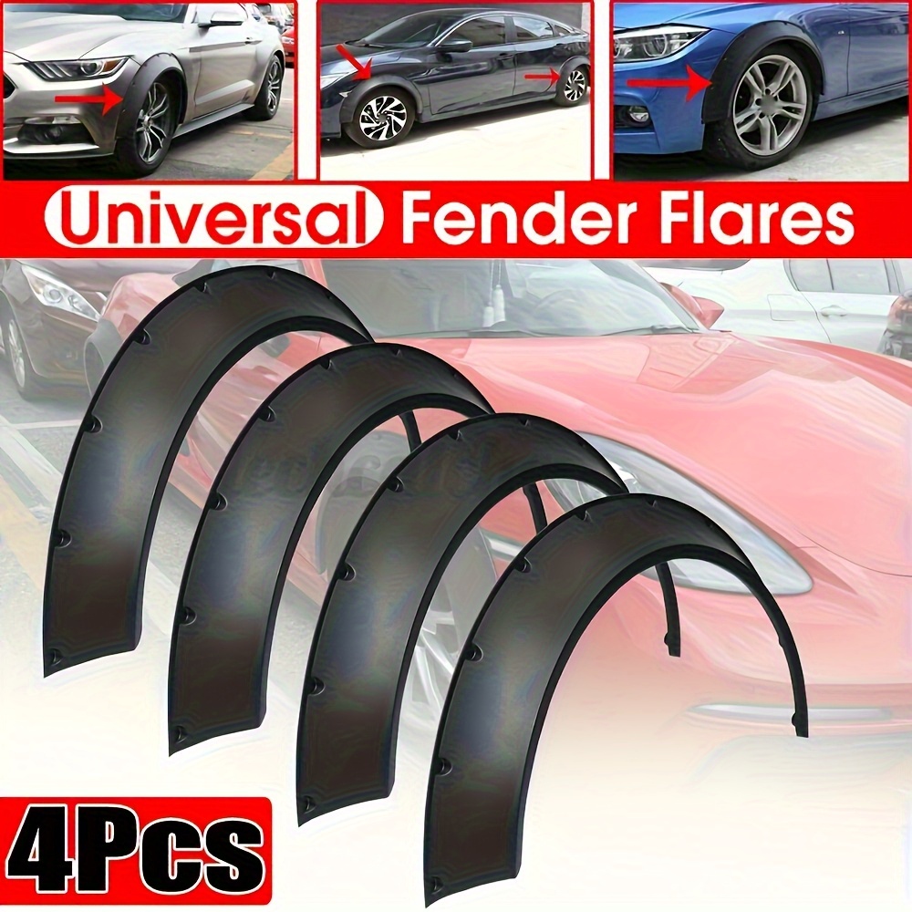 TEMU 4pcs Modification 80cm/ 31.4inch , Suv Suv Modification Decorative Mudguard