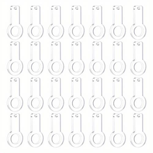 1set 4sets acrylic blank tumbler straw charm holder water bottle additions clear 33x16 5x2 5mm 120pcs set storage boxes organizers