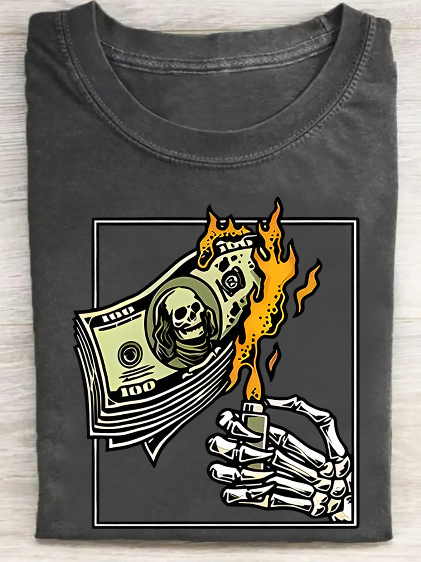 韓国発!【NOMANUAL】SKELETON HANDS T-SHIRT T-SHIRT - nomanual