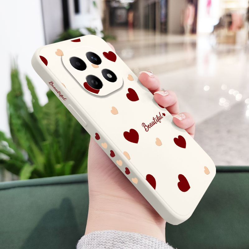 TEMU Custodia per telefono - Custodia a con cuore per Redmi Note 15 PRO PLUS 4G 5G, cover con design