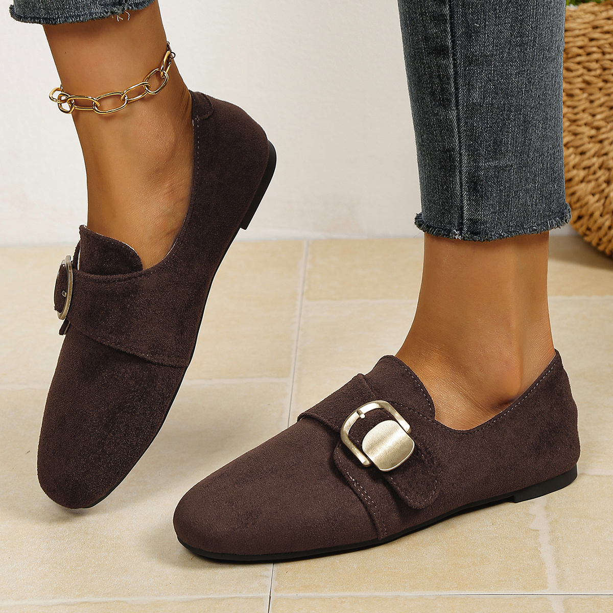 mocassins pour femmes, chaussures pour femmes, chaussures élégantes pour femmes, mode facile et individuelle, décontractées,   et pratiques à  , confortables, polyvalentes, adaptées aux fêtes, banquets,  ,  ,  , photographie de rue, boîtes de nuit, tendance, luxe  