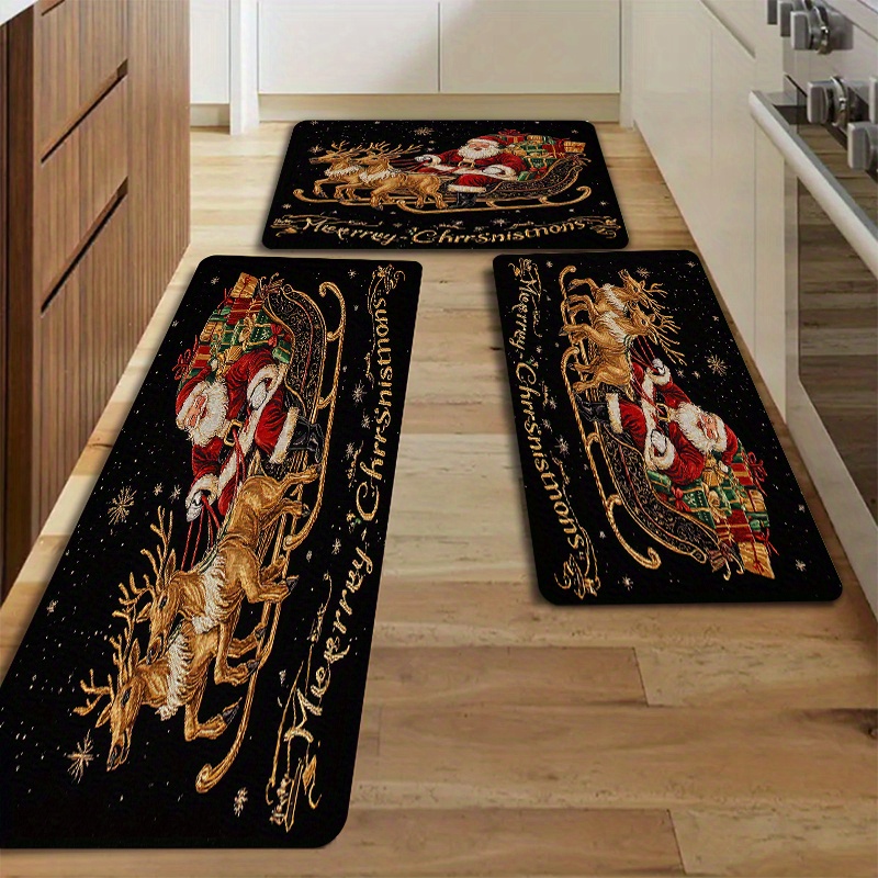 

1/2/3pcs Christmas , Washable, , And , Decor For Entryway, , Bedroom, Kitchen