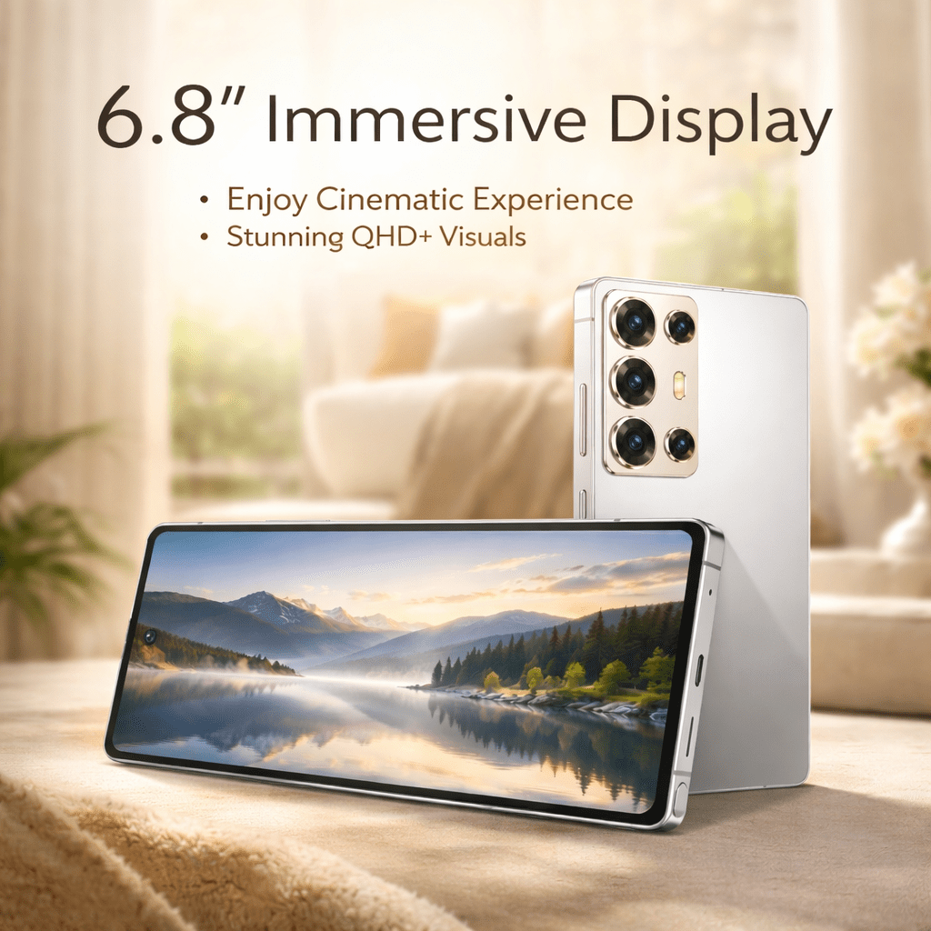sim free unlocked smartphone 6 8 hd ultra clear display 4 64gb   fingerprint recognition complete package delivery backup   Product details 1