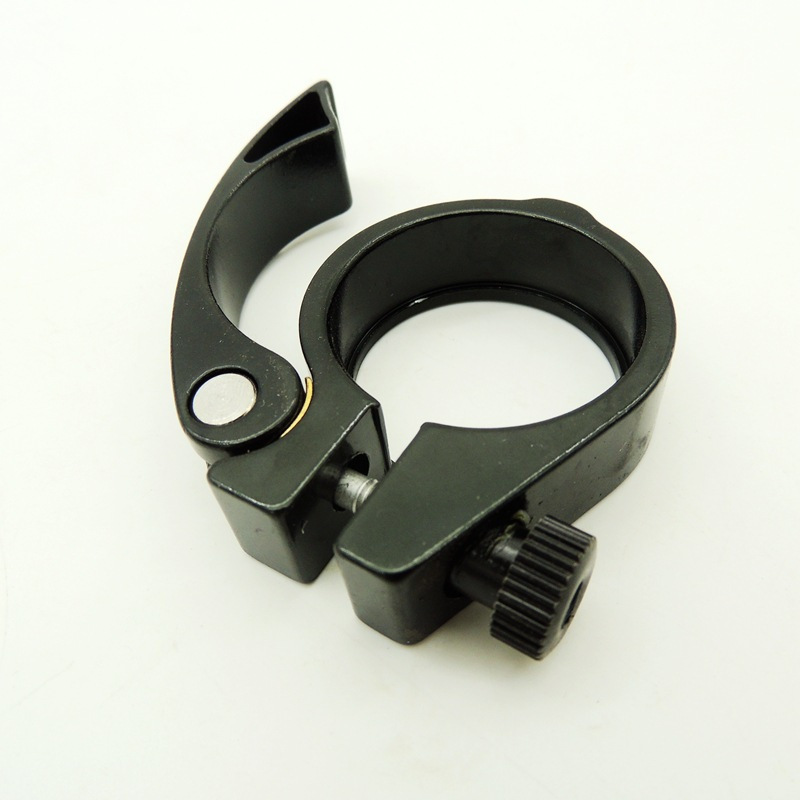 1pc 38mm quick release bike seatpost clamp non slip aluminum