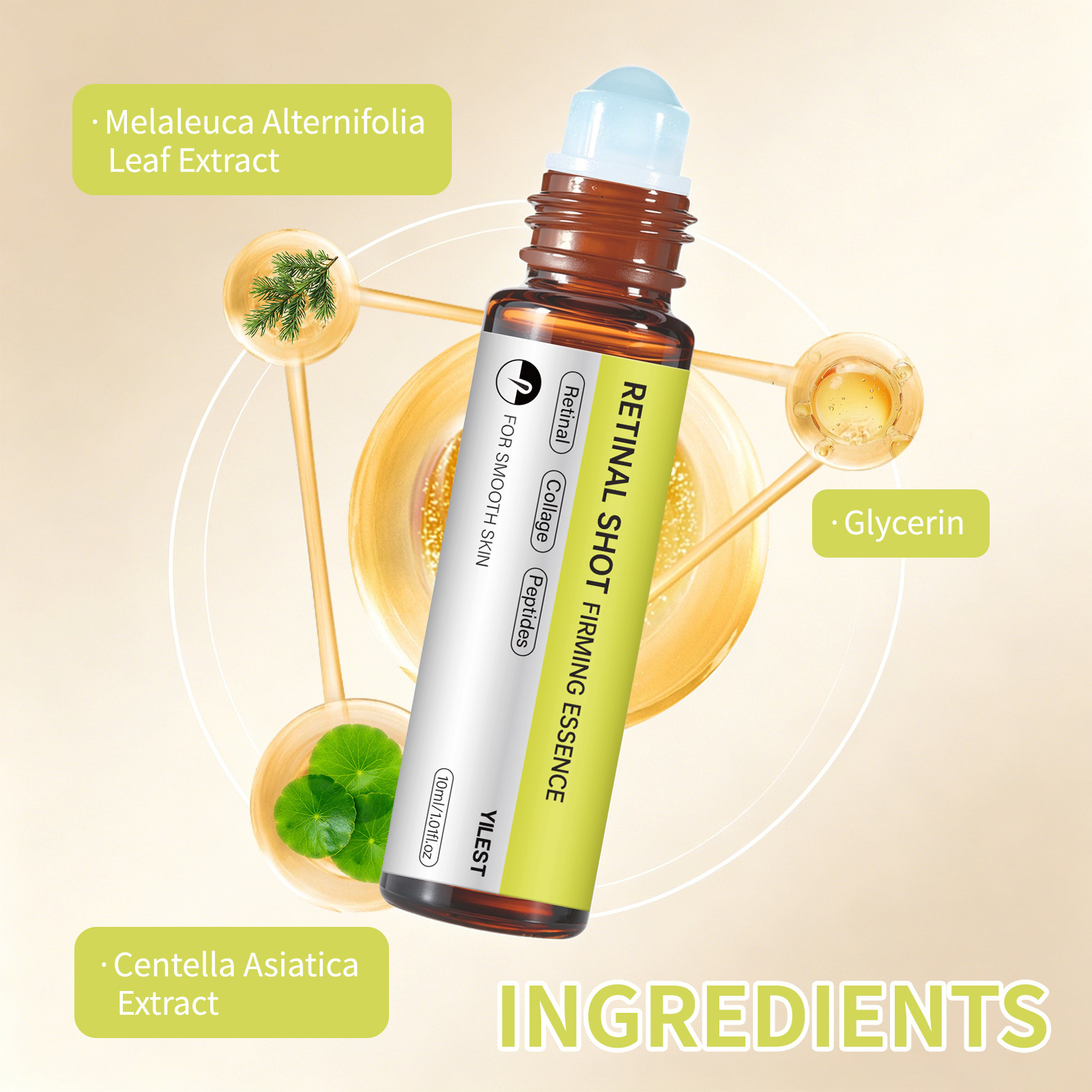 2-Pack Retinol Smoothing Eye Serum for Puffiness & Dark Circles