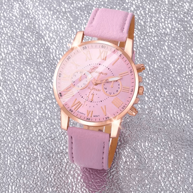 a set of 10 quartz watches unisex sporty and stylish   couples romantic and minimalist great for party decoration featuring faux leather straps and quartz movements ideal gifts for birthdays mothers day fathers day details 2
