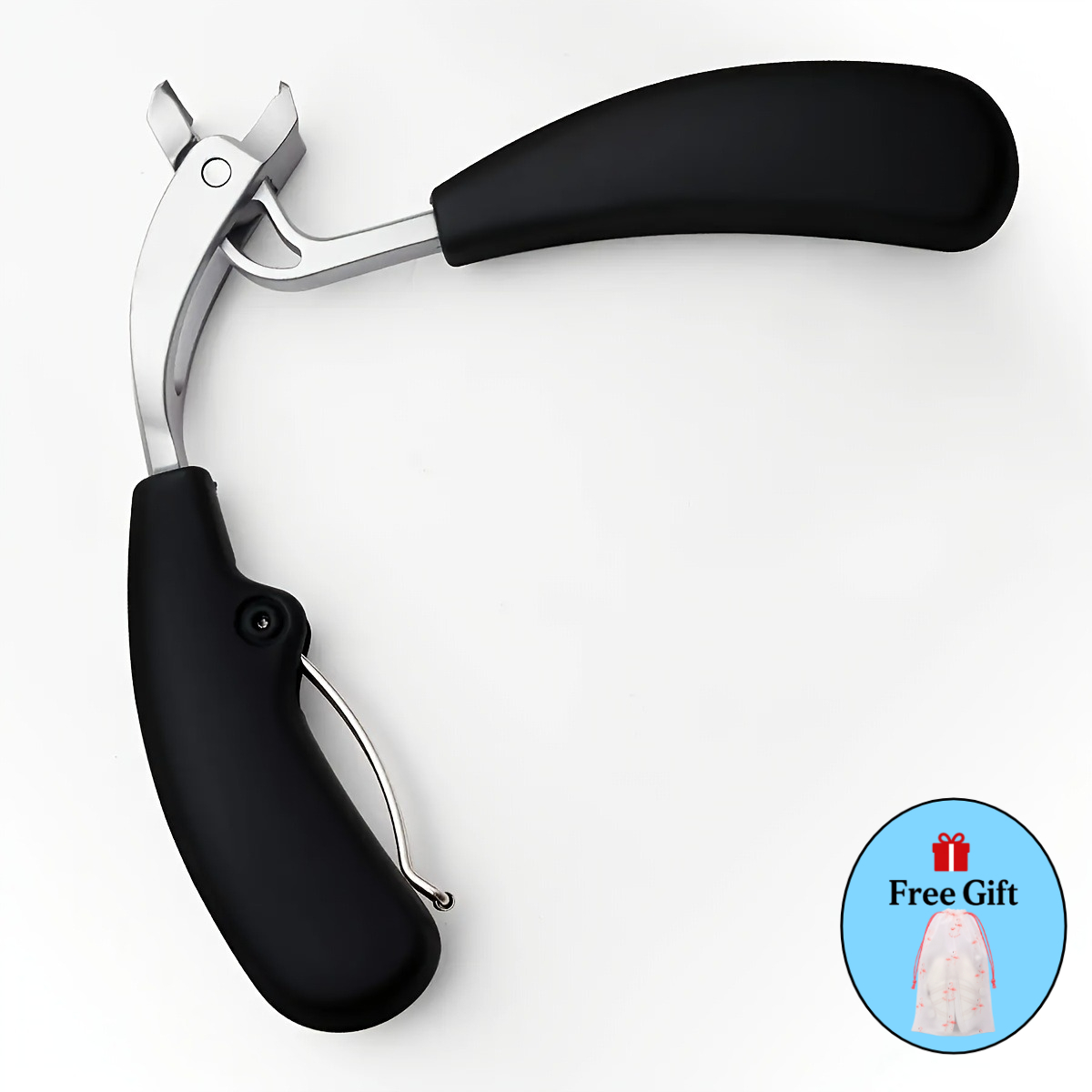 2pcs Nail Clipper Set with Flamingo Pouch