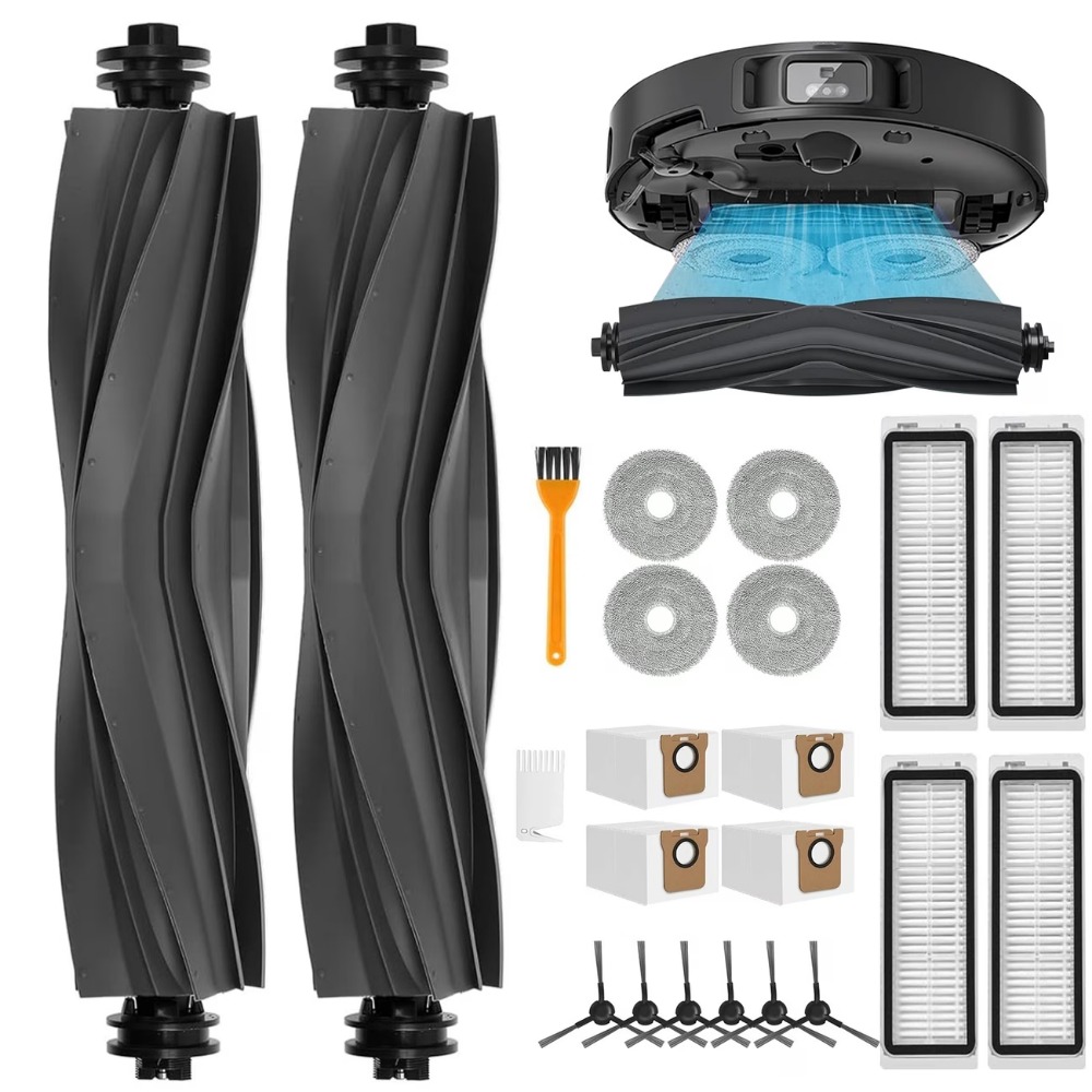 22pcs Set Of Robot Vacuum Cleaner Additions For Robot L20 Ultra Complete L20 Ultra, Vacuum Cleaner Parts, Replacement Parts Kits, Durable, High Quality