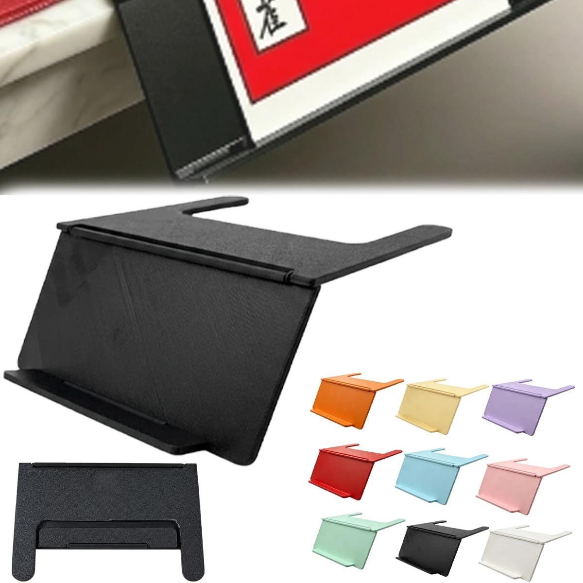 TEMU 3d Printed Por Card Holders, Space-saving Angled Stand Fits, American Mahjong, , For Party Games & Activities Set, Halloween, Christmas Home