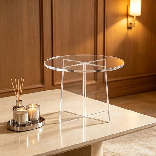 acrylic transparent flower stand kitchen storage rack display christmas gift bracket holiday