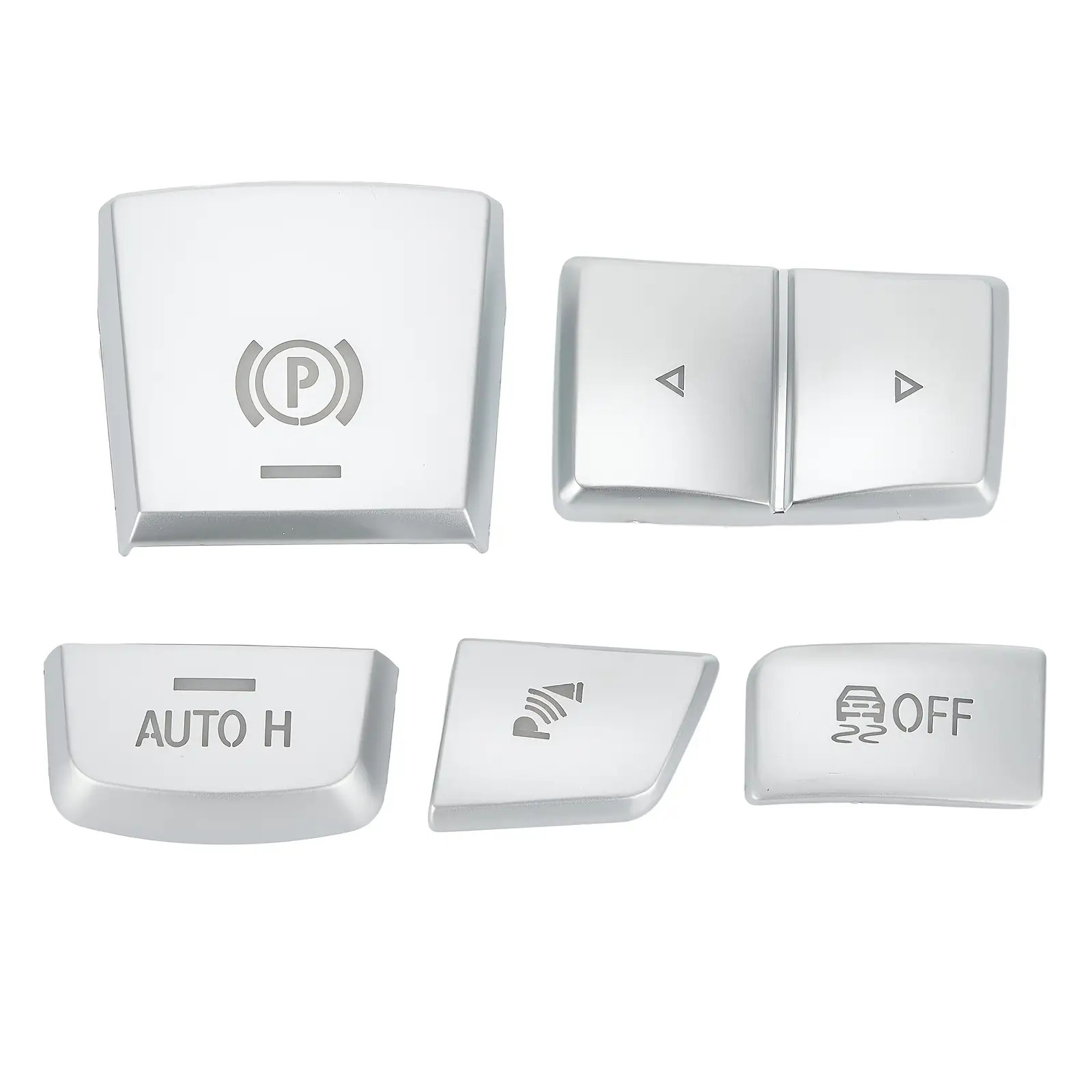 Image of 5pcs Set Button Cover-shift Panel Side Key Set Suitable For And F10/gt/f07/f06/f12/f13/ And F25 And F26p Gear Button Protection Covers Of For X3 And X4, Which Are Scratch-resistant And Wear-resistant