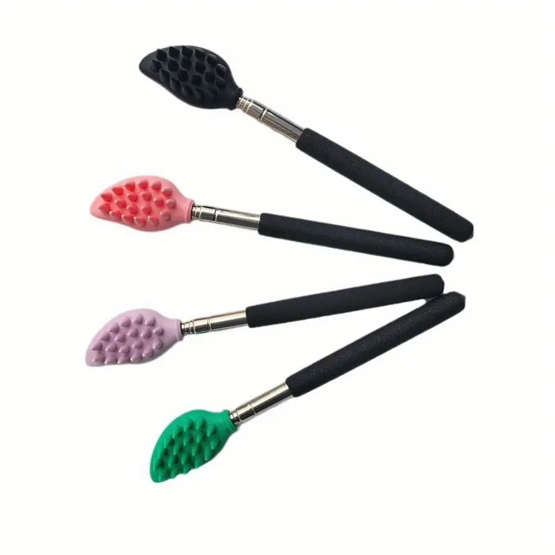 1pc telescopic back scratcher massager kit back scraper extendable telescoping health Product details 4