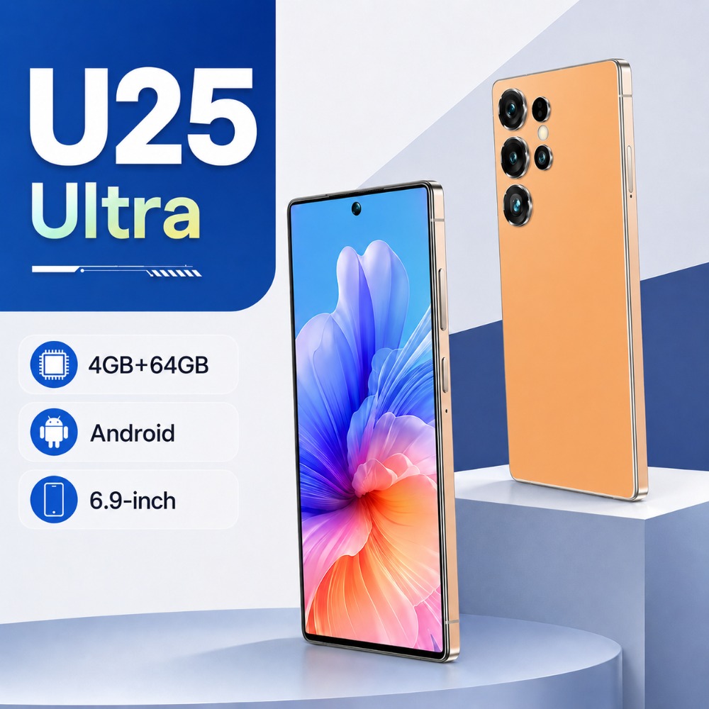 fashionable music and gaming phone of 2026 c25 ultra 4gb 64gb     smartphone 6 9 full hd display built in pen unlocked for worldwide use   earphone and case Product details 9