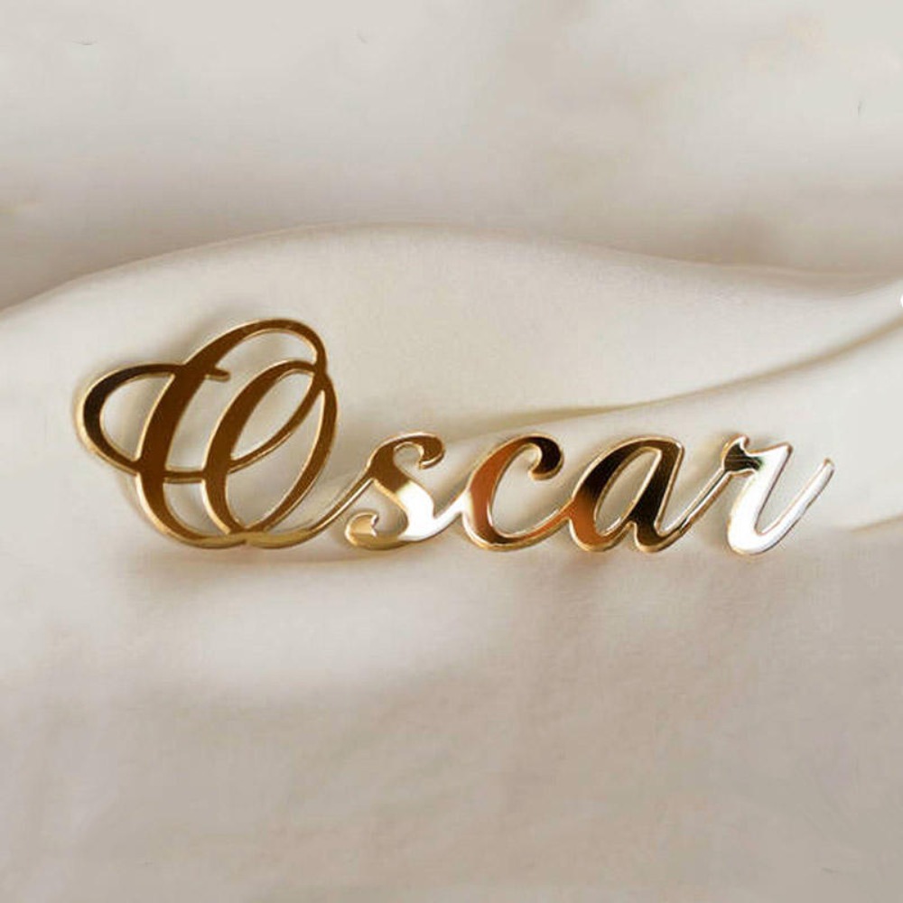 E-shop 1 Acryl Visitenkarte Party Laser-Cut Hochzeit, Geburtstag, Buchstaben Personalisierte Gästekarte für Kuchendekoration, Partyzubehör,