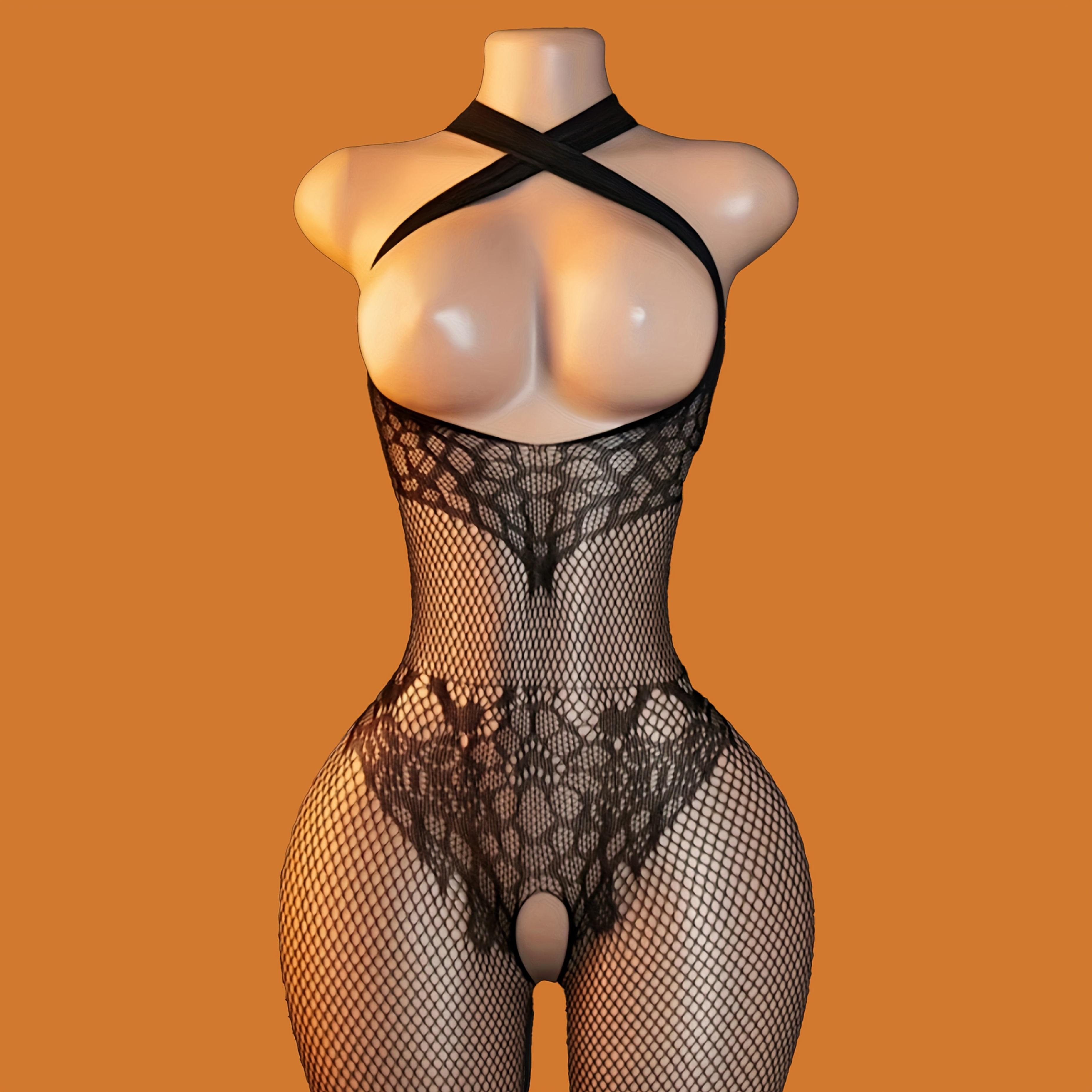 bodysuit garter belt Wholesale Mesh Bodysuit Garter Belt Set