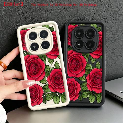 phone case 2d flat bright for red rose case suitable for xiaomi suitable for redmi note 15 pro 14 for redmi 12c 13c 14c 15c a3 a4 a7 12pro 14pro plus 13 12 11 10 for poco x3 c50 c51 c61 c85 f8 10s 11s 12s phone cover
