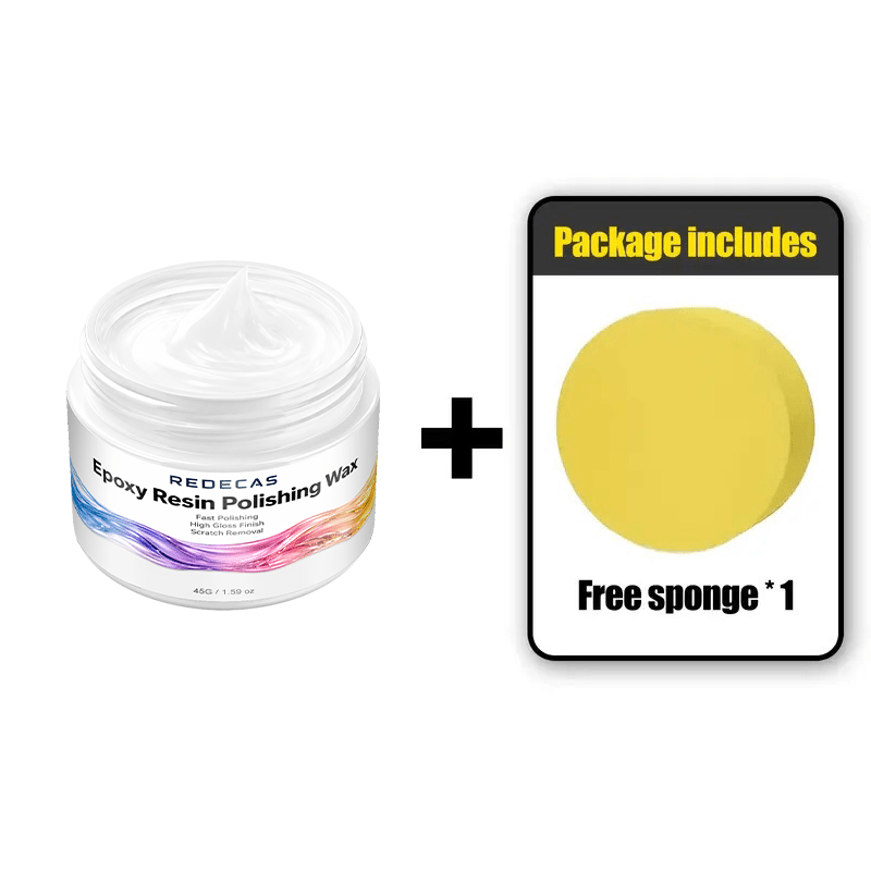 Image of Epoxy Resin Polishing Wax, Glossy Resin Polishing Paste, For Scratch Removal, Suitable For Resin Crafts And Jewelry's Effect, Quick Polishing, Enhancing