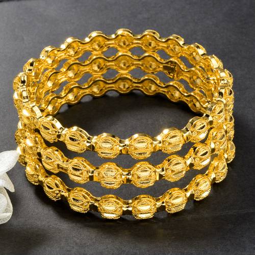 1pc womens copper bangle golden geometric style suitable for ramadan mothers day party bridal jewelry gift