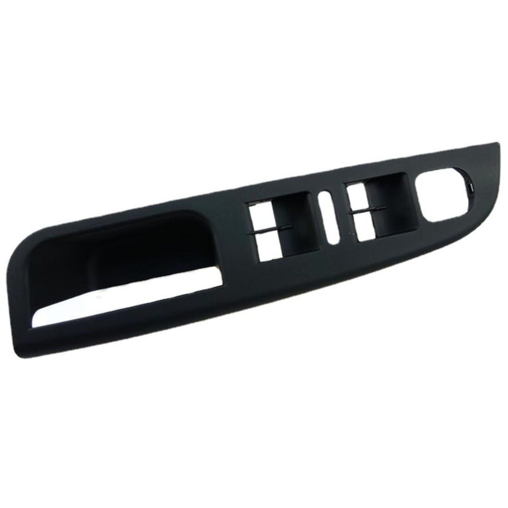 E-shop Front-Links Fahrertür Fensterheberschalter Bedienfeld für VW Jetta MK5 2005-2010, für MK5 2006-2009, Schwarze Innenverkleidung Halterung Basis