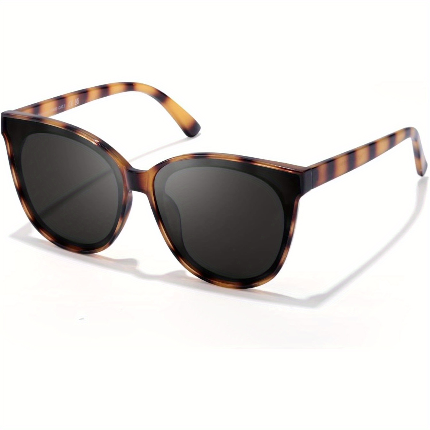womens cat eye glasses polarized oversized vintage fashion  display picture 3