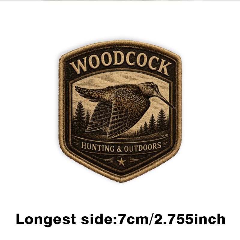 TEMU WOODRooster �� Toppa adesiva vintage per caccia e attivit� - Le nostre toppe termoadesive adatte per tessuti come abbigliamento, , borse di tela,