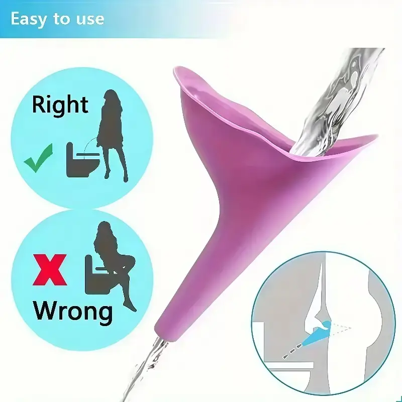 Portable Female Woman Ladies She Urinal Urine Wee Funnel Camping Travel Loo Uk Portable Female Woman Ladies She Urinal Urine Wee Funnel Camping Travel Loo Uk