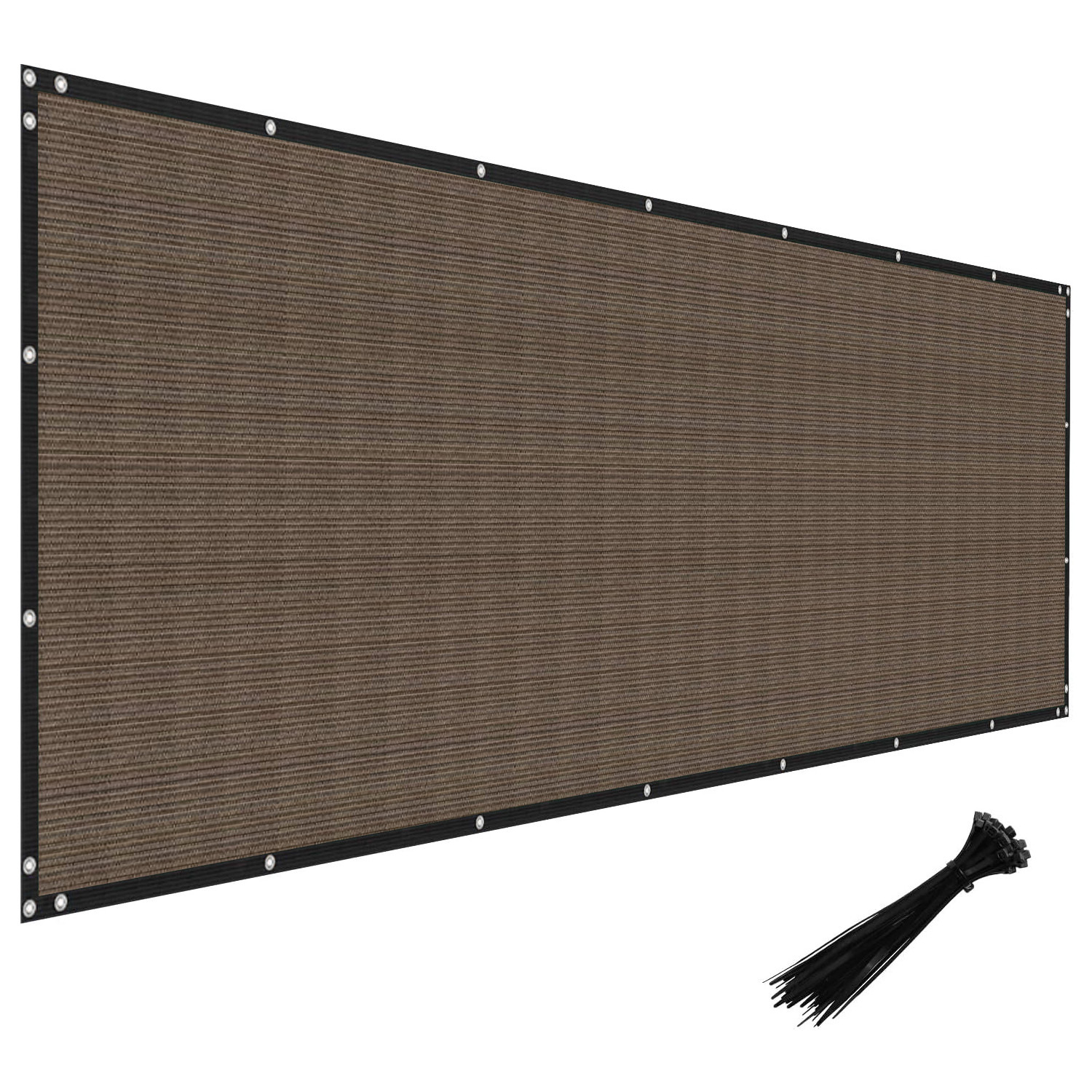 Image of Dellna Outdoor Balcony Privacy Screen, Privacy Fence Screen, Suitable For Indoor And Outdoor Home Decoration Of Walls, Gardens, Courtyards, And Backyards