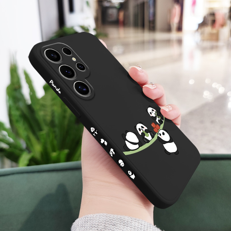 Etui za telefon - Apple Panda etui za Samsung Galaxy S25 S24 S23 S22 Ultra S21 FE S20 Plus S10 A56 A36 A26 A06 A16 A55 A54 A53 A52 A51 A35 A34