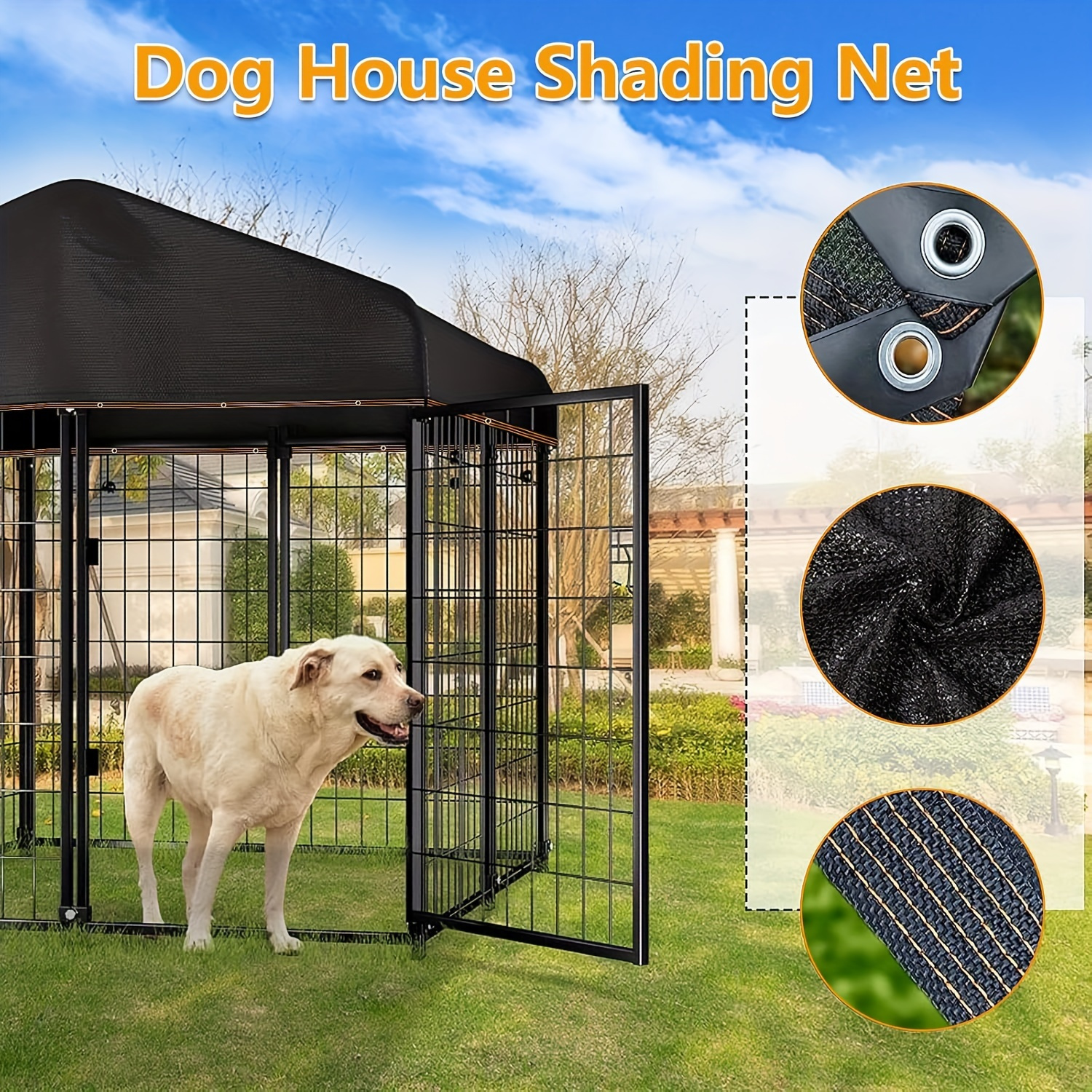 Square Shade Sails, UV Protection, Wind-Resistant Mesh Tents, Suitable for Outdoor Patios, Gardens, And Backyard Lawns, Providing Privacy And Shade, Ideal for Outdoor Activities And Gazebos.