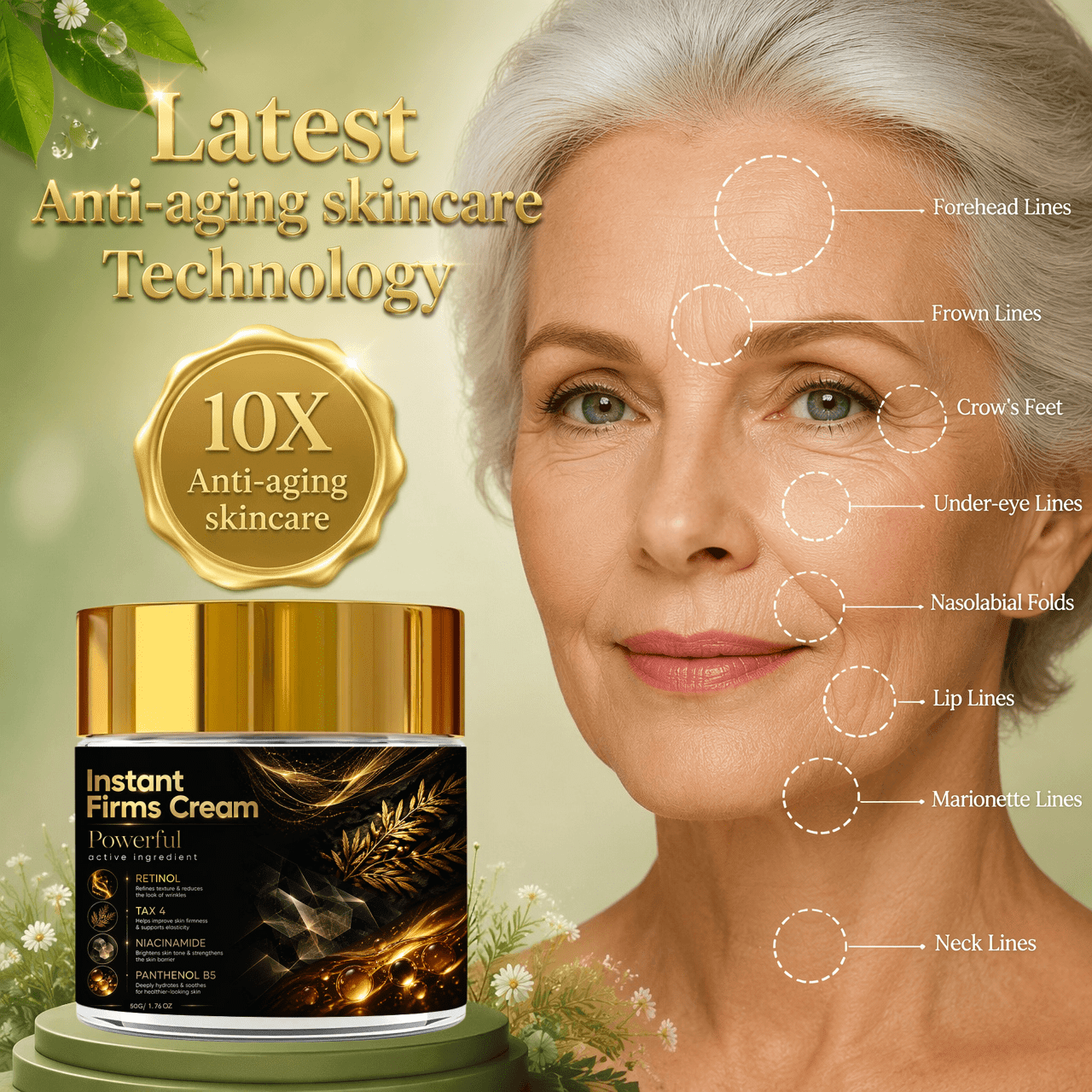 Instant Lifting Cream with 10X Retinol and TXA4