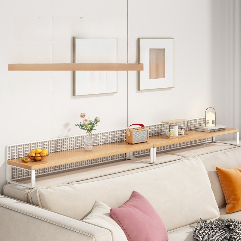 Image of 2pcs Special Storage Rack For Narrow Behind The Sofa, Long Storage Rack Against The Wall Room, Utility Racks