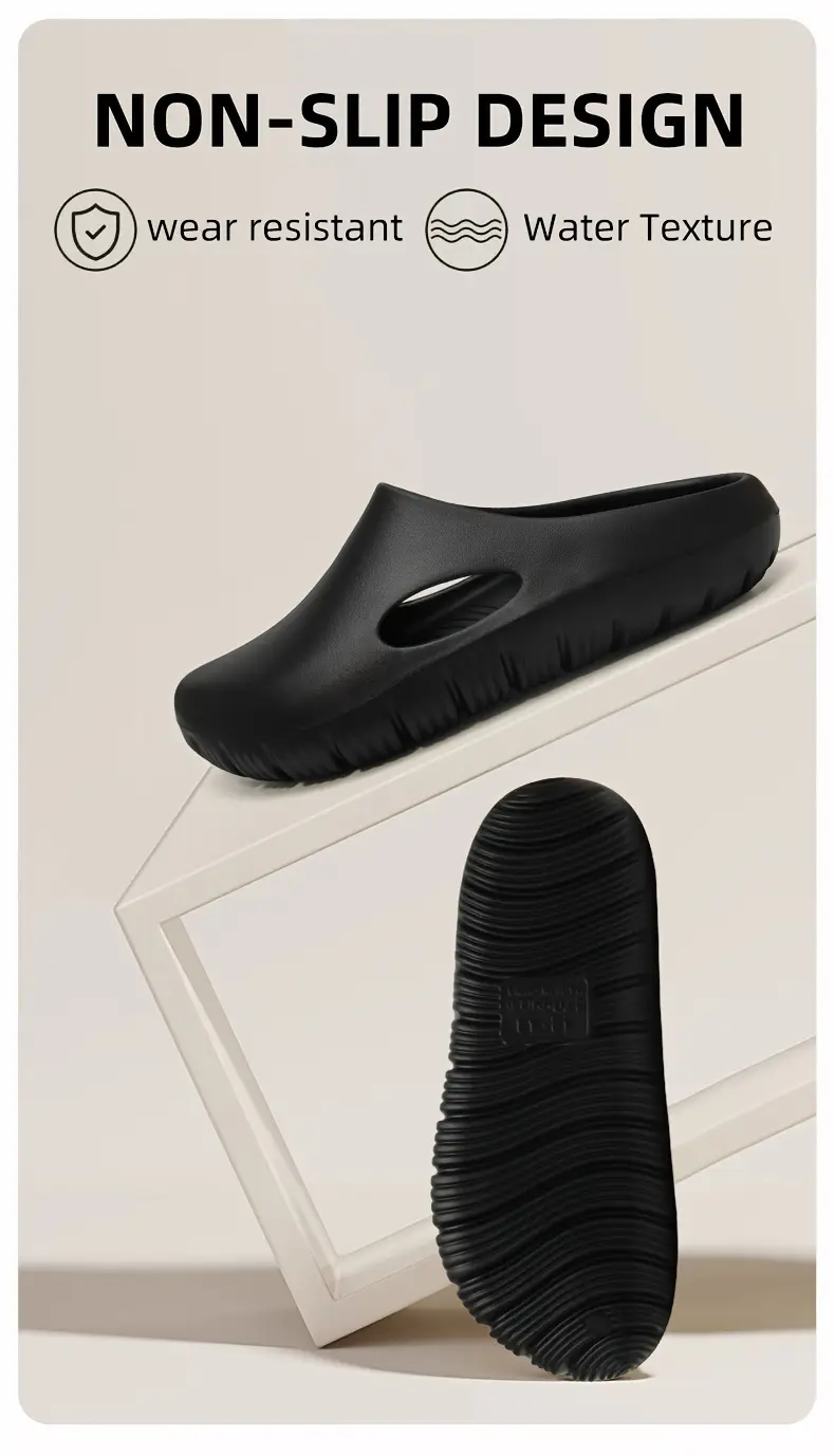 womens summer non slip eva sole indoor and outdoor dual use slippers plus size slip on sandals soft and comfortable unisex beach must have lightweight flip flops Product details 4